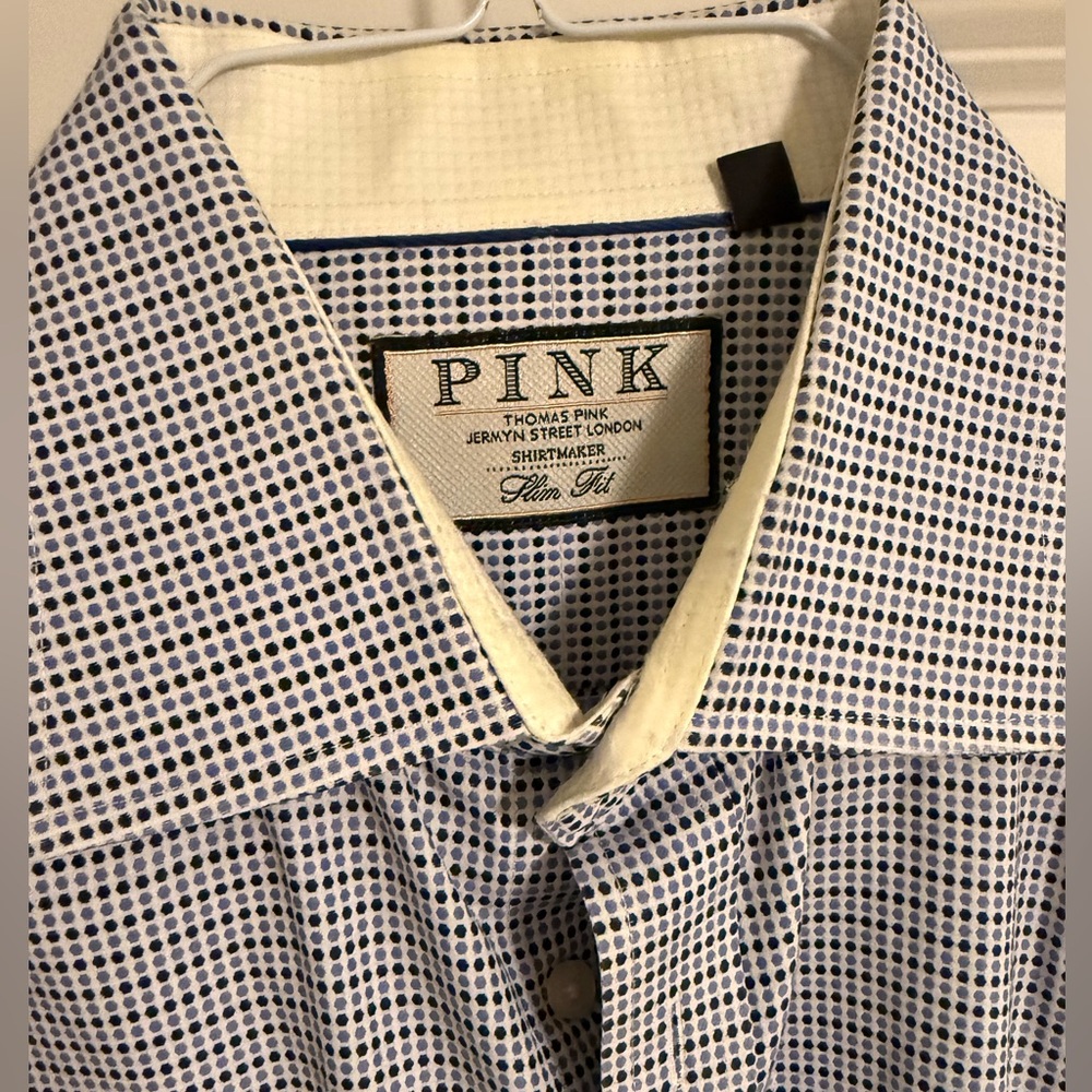 Thomas Pink Men's Dotted Dress Shirt